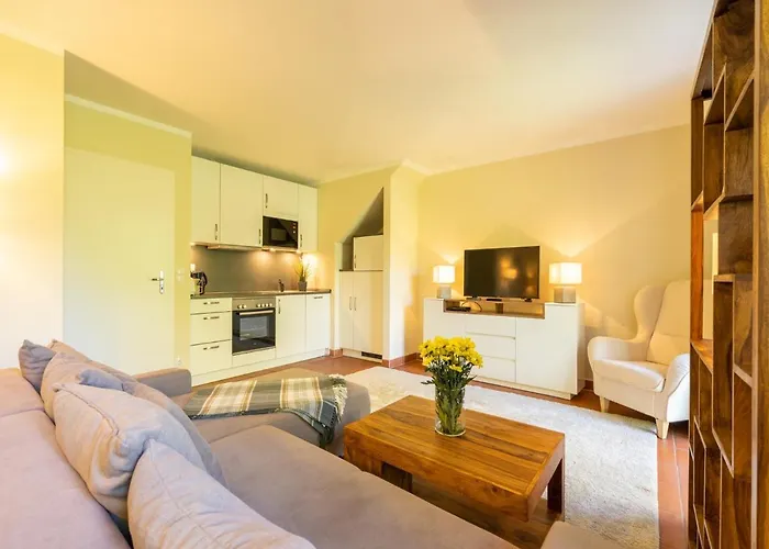 아파트 Rugana - Komfortplus Mit 1 Schlafzimmer Und Terrasse B25 드란스케